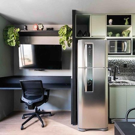 Mv63 - Studio Lindo Com Piscina Prox Ao Metro Bras São Paulo Exteriör bild