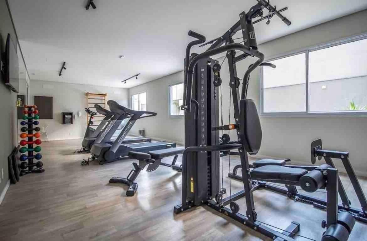 Mv63 - Studio Lindo Com Piscina Prox Ao Metro Bras São Paulo Exteriör bild