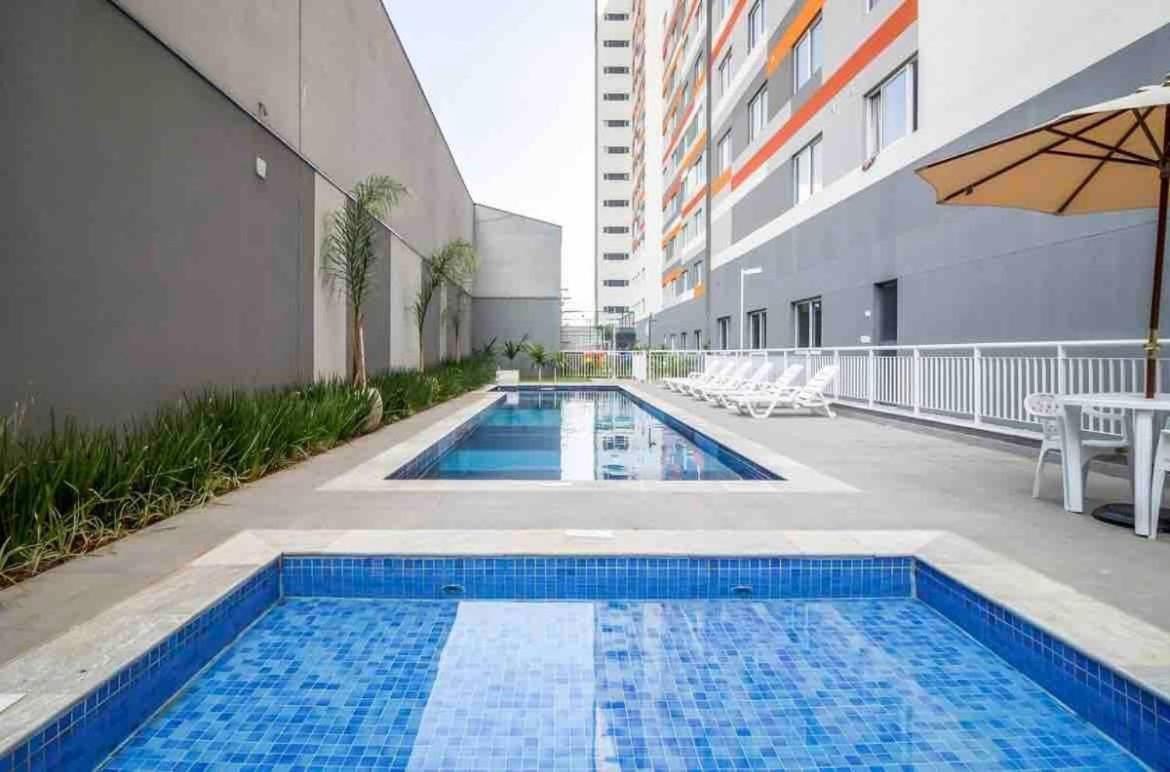 Mv63 - Studio Lindo Com Piscina Prox Ao Metro Bras São Paulo Exteriör bild